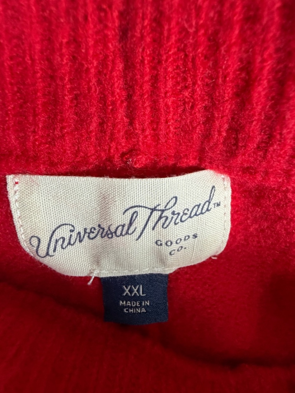 Universal Thread Women's Mid-Rise Straight Leg Pull-On Pants - Red - XXL - Picture 5 of 8